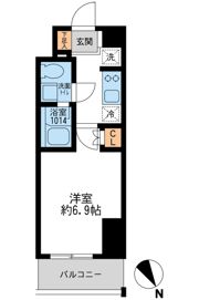 アーデン門前仲町の間取り画像