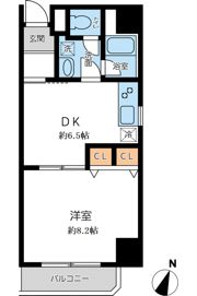 オーキッドレジデンス千葉中央の間取り画像