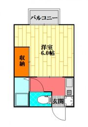 シャルマンハゴロモB棟の間取り画像