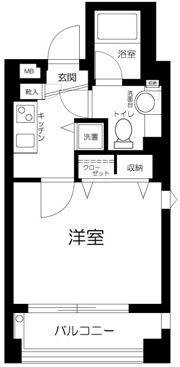 ヴェルステージ目白の間取り画像