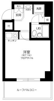 ライオンズマンション目黒不動前の間取り画像