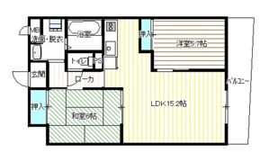 グランドハイツK・Iの間取り画像
