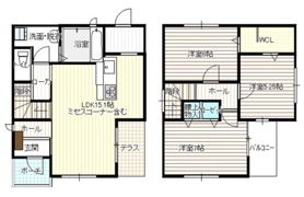 元中野町3－52KODATEXⅣBの間取り画像