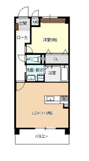 ホームクラルスの間取り画像