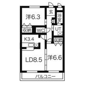 グランシャリオの間取り画像