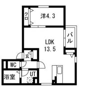 アークレジデンス中村日赤の間取り画像