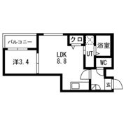 MOVE八田SOUTHの間取り画像