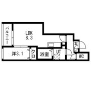 MOVE八田SOUTHの間取り画像