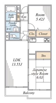 ガレット松戸元山の間取り画像