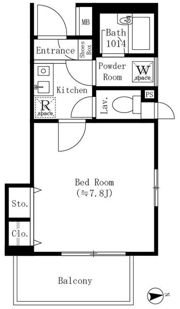 コアロート西早稲田の間取り画像
