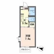 シャトー西館の間取り画像