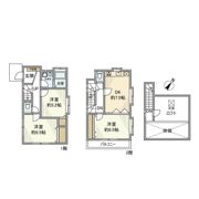 石神井台戸建の間取り画像