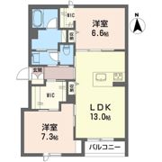 スプリングテンの間取り画像