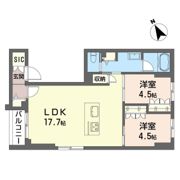 メゾンデジールの間取り画像