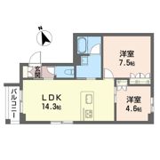 メゾンデジールの間取り画像