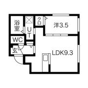 precious MIYANOSAWA(プレシャスミヤノサワ)の間取り画像