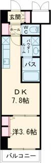 クロスレジデンス神戸元町の間取り画像