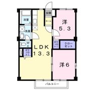 メゾンエクセルAの間取り画像