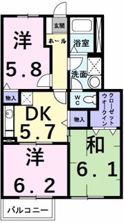 ファミール二番館の間取り画像