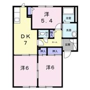 パークハイムAの間取り画像
