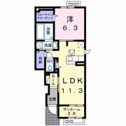 メゾン・シャトンⅡの間取り画像