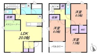 クレイドルガーデン和歌山市和歌浦東第4 1号棟の間取り画像