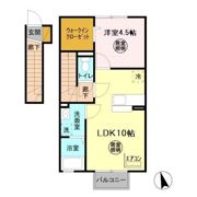 シェリール蔵前Aの間取り画像