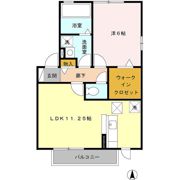 エスポワール ルナ Bの間取り画像