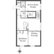 SOLASIA residence世田谷代田の間取り画像