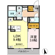(仮称)D-ROOM下池川町の間取り画像