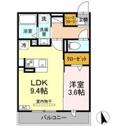 (仮称)D-ROOM下池川町の間取り画像