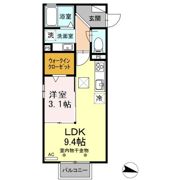 メイプルDの間取り画像