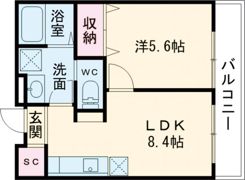 ソフィアコート海田昭和町Annexの間取り画像