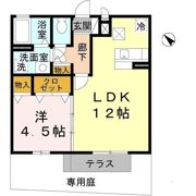 セントラルグレイス B棟の間取り画像