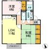 キャッスル徳久 B棟の間取り画像