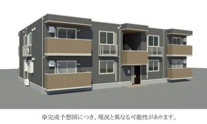 (仮称)D-ROOM古賀町E・Tの外観画像
