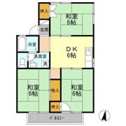 プレジール堀溝 B棟の間取り画像
