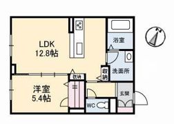 クラレッド マーレの間取り画像