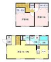 ピュア・ハイツ白河B棟の間取り画像
