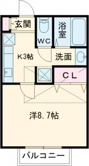 ツインフォレストの間取り画像