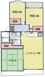 ロイヤルハイツ1の間取り画像