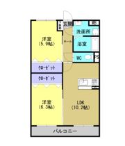 アスカーサの間取り画像