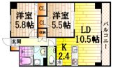 ルネッサンス末森の間取り画像