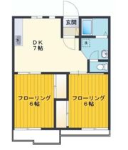 サンレイクペルテの間取り画像