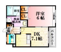 コンフォートYAMADAの間取り画像