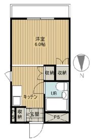 パークサイドマンションの間取り画像