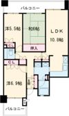 グランドメゾン姪浜の間取り画像