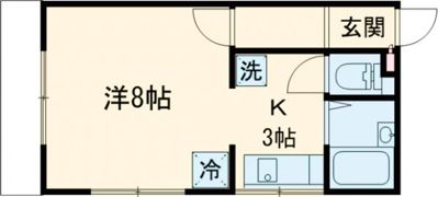 城町マンションの間取り画像