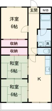 アヴァンセ高槻の間取り画像