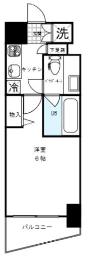 アジールコート中幸の間取り画像